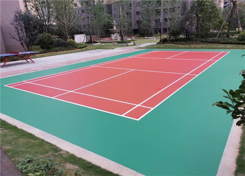 网球场地坪